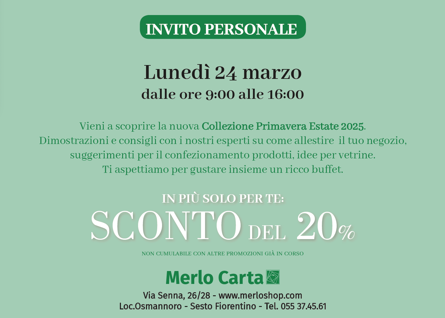 COLLEZIONE P/E 2025