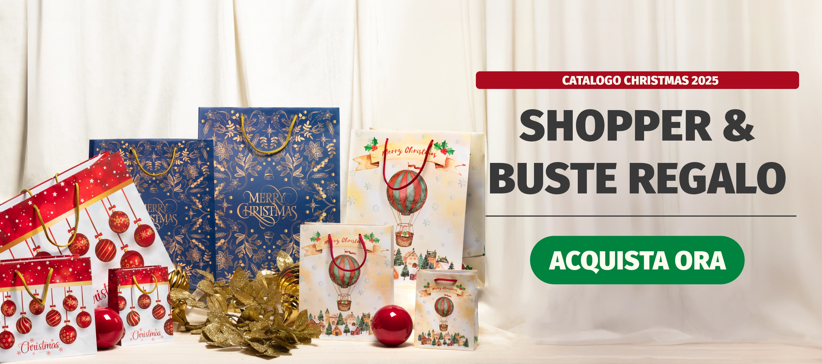 Shopper Natalizie Buste Regalo