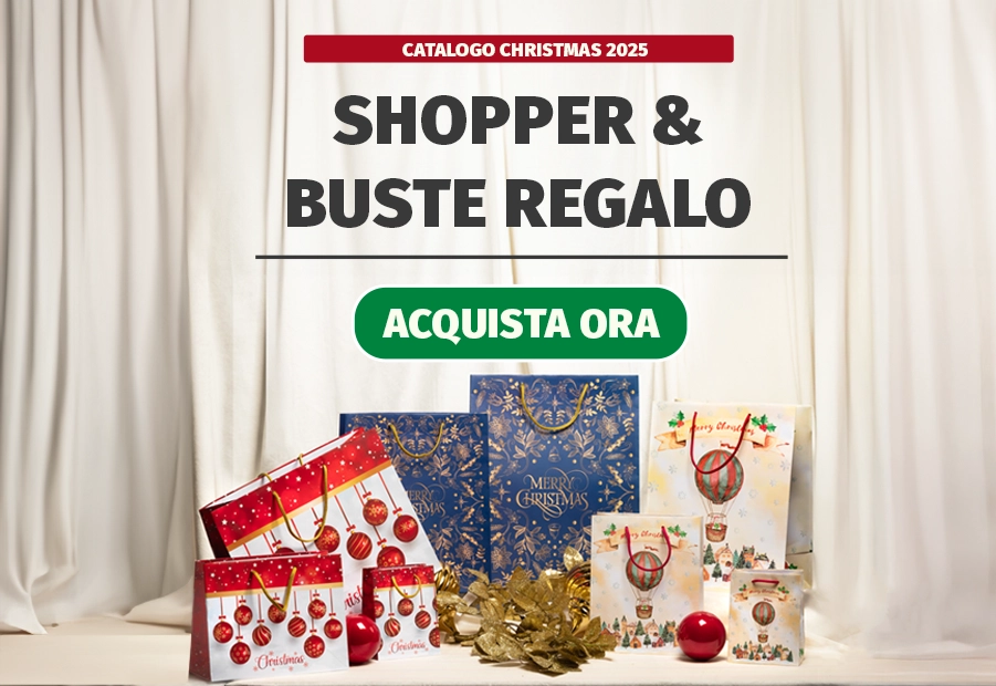 Shopper Natalizie Buste Regalo