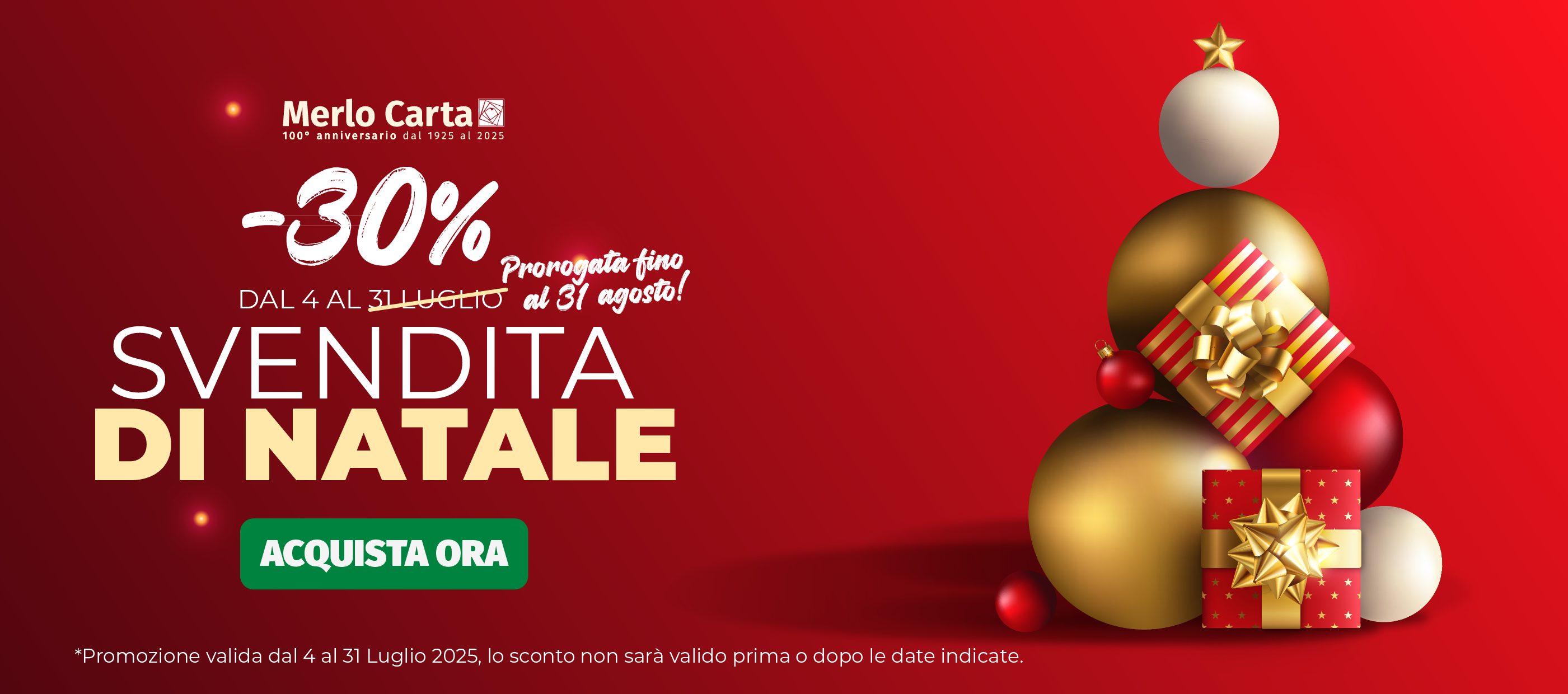 SVENDITA NATALE