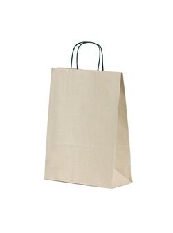 shopper in carta tinta unita 100% riciclata