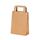 shopper in carta sealing colore avna con maniglia piatta