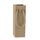 shopper in carta colore avana con manici in cotone ideale per piccoli accessori