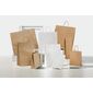 shopper in carta kraft con maniglie inrecciate