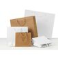 buste in carta kraft con maniglie in cordino di cotone