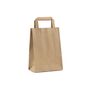 shopper carta kraft avana con maniglia piatta